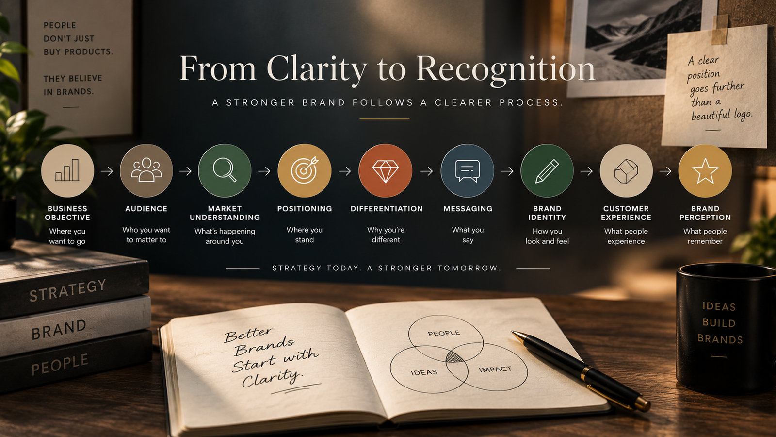 Why Your Business Needs Positioning Before a Logo