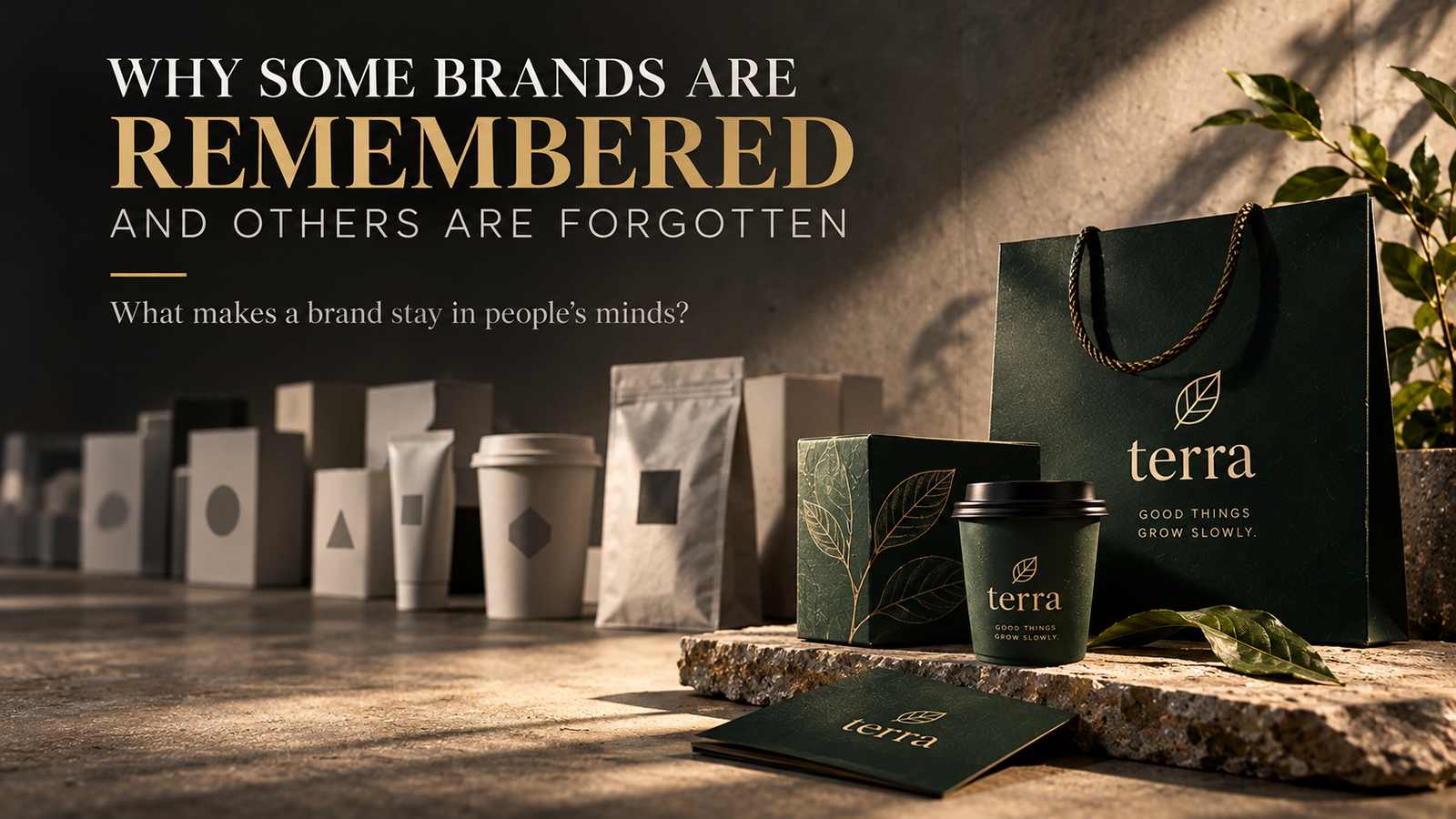 istinctive brand identity and consistent visual elements that help brands become memorable